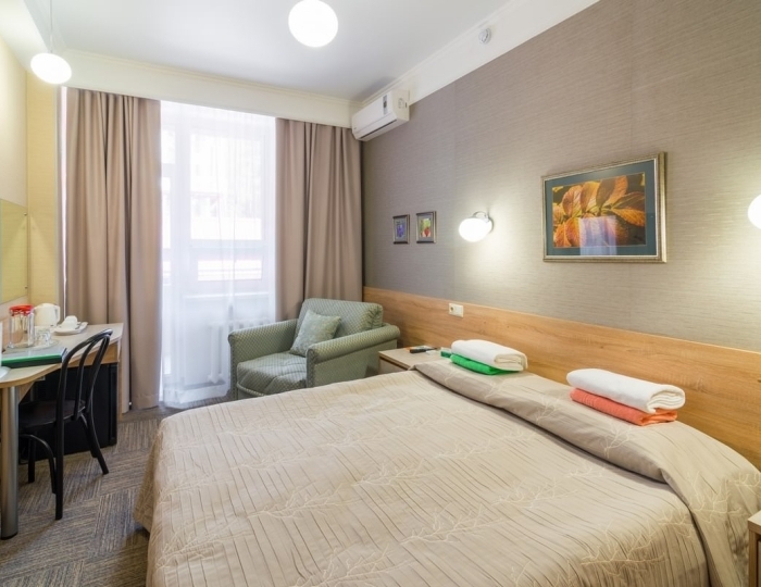 Двухместный стандартный номер 1 категории - Санаторий «Россия» Белокуриха