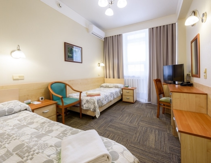 Двухместный стандартный номер 1 категории - Санаторий «Россия» Белокуриха