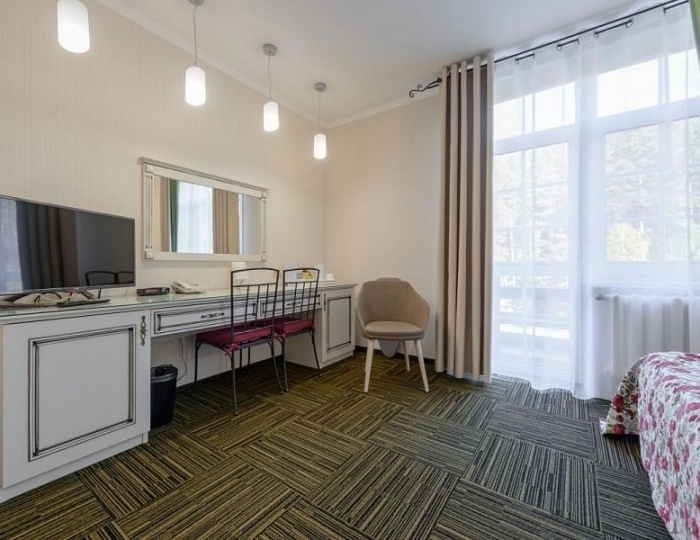 Стандартный номер I категории 4* в Эко-отеле «ЭХО» - Санаторий «Россия» Белокуриха