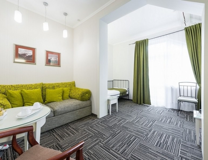 Стандартный номер I категории 4* в Эко-отеле «ЭХО» - Санаторий «Россия» Белокуриха