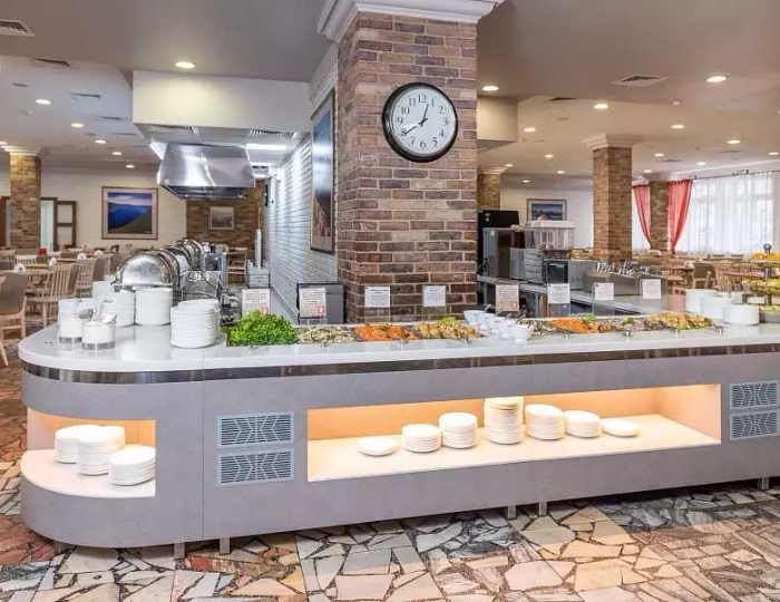 Шведский стол - Санаторий «Россия» Белокуриха