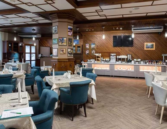 Ресторан первого класса - Санаторий «Россия» Белокуриха